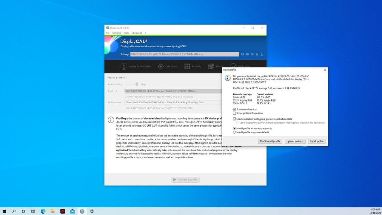 Dell U2419H Full HD 99.6%sRGB 60Hz ประกันDellถึง12/02/22 รับเองแคลจอให้ฟรี