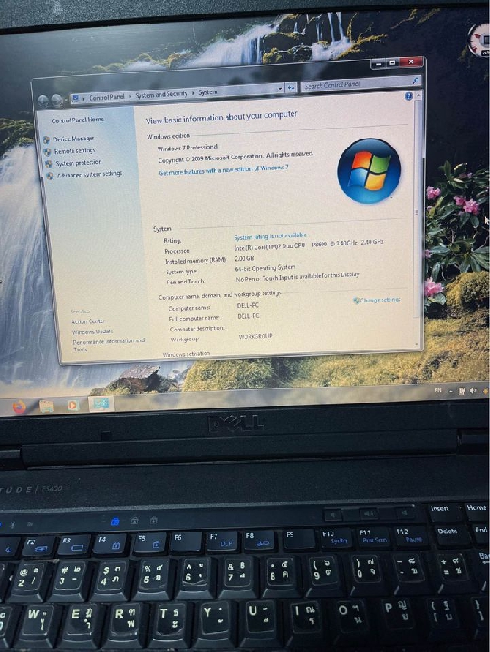โน็ตบุ๊ค Dell 14นิ้ว core2