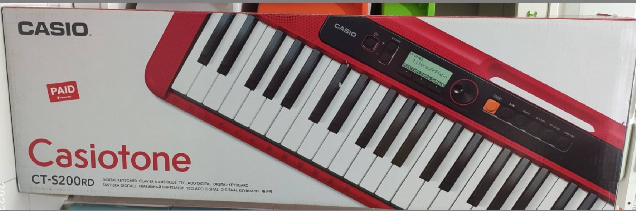คีย์บอร์ดไฟฟ้า รุ่น Casio Casiotone CT-S200