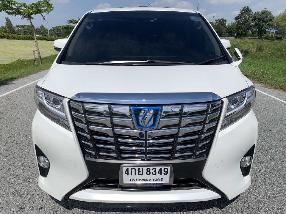 TOYOTA ALPHARD 2.5 HYBRID E-FOUR AUTO ปี 2015 มือเดียว ไมล์น้อย ✅ไม่เคยทำสี ไม่เคยเกิดอุบัติเหต