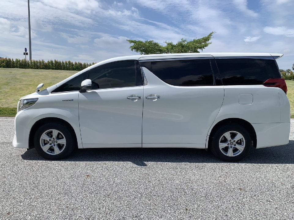 TOYOTA ALPHARD 2.5 HYBRID E-FOUR AUTO ปี 2015 มือเดียว ไมล์น้อย ✅ไม่เคยทำสี ไม่เคยเกิดอุบัติเหต