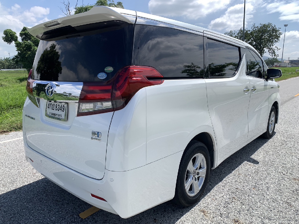 TOYOTA ALPHARD 2.5 HYBRID E-FOUR AUTO ปี 2015 มือเดียว ไมล์น้อย ✅ไม่เคยทำสี ไม่เคยเกิดอุบัติเหต