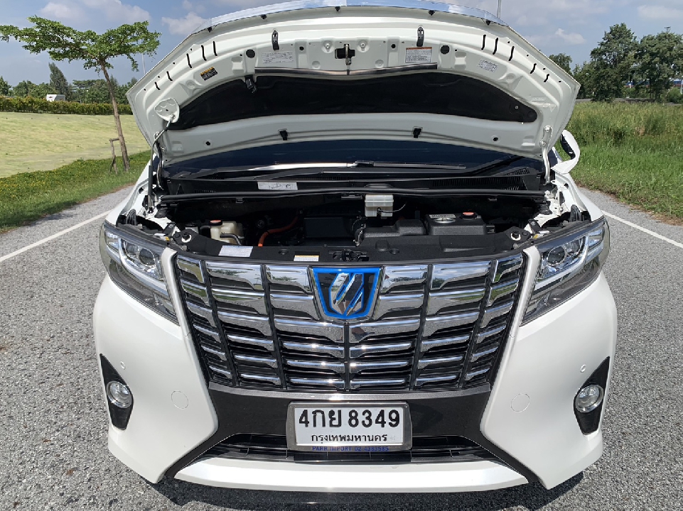 TOYOTA ALPHARD 2.5 HYBRID E-FOUR AUTO ปี 2015 มือเดียว ไมล์น้อย ✅ไม่เคยทำสี ไม่เคยเกิดอุบัติเหต