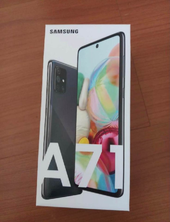 Samsung galaxy a71 ใหม่มาก ครบกล่อง ประกันถึง 31/10/64