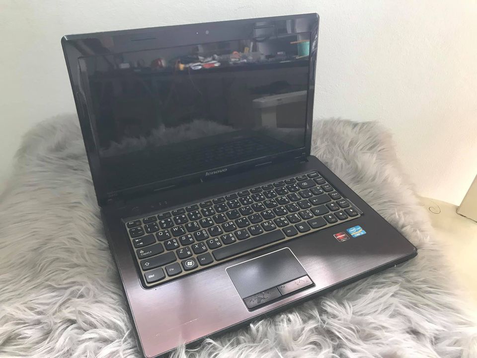 ขายจ้า โน๊ตบุ๊ก มือสอง ใช้งานได้ปกติ แบตอึดๆ Lenovo G470 i3 gen2 ram 4g HDD 500g การ์ดจอแยก ลื่นๆ 55