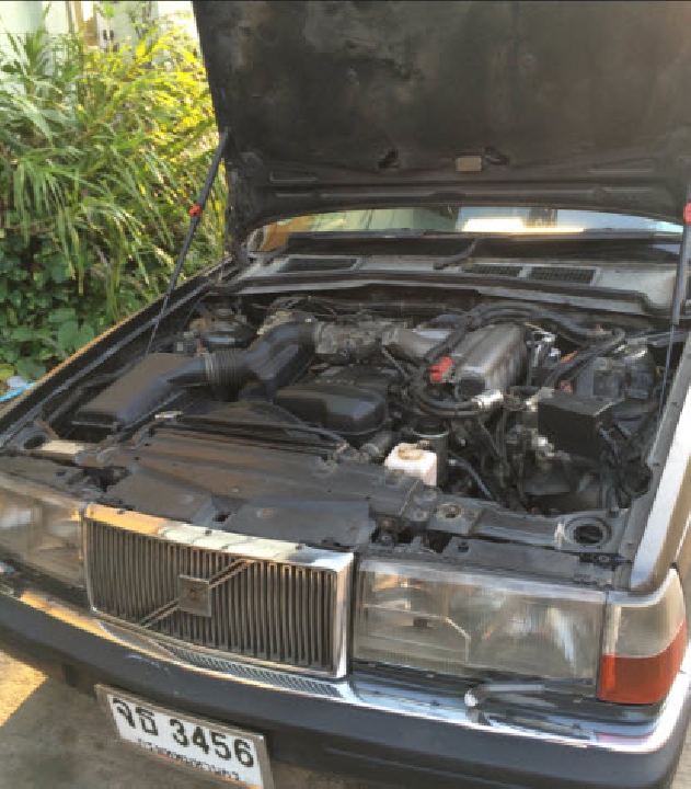 VOLVO760TURBO INTERCOOLER 90 ปี 1990 รถมือเดียวจากห้าง เจ้าของขายเอง