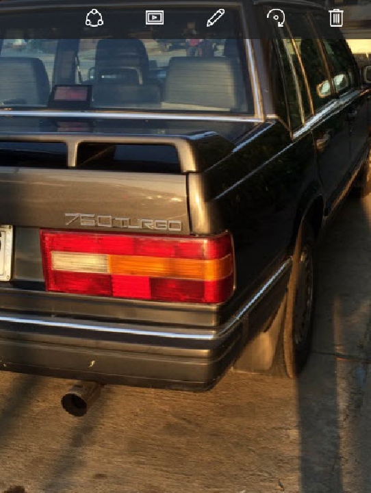 VOLVO760TURBO INTERCOOLER 90 ปี 1990 รถมือเดียวจากห้าง เจ้าของขายเอง