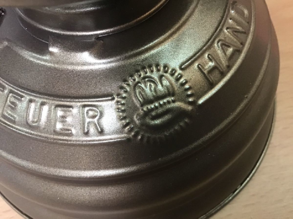 โคมไฟ Feuerhand ใหม่ที่ยังไม่ได้ใช้ 276 Made in Germany Bronze