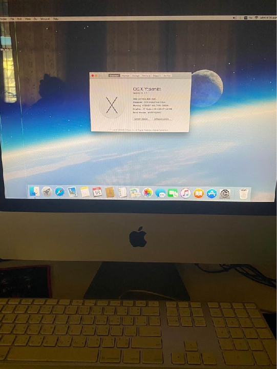 ขาย : Apple iMac Core2 Duo 2.0 GHz Ram 4 GB (Mid 2007)
