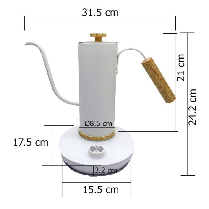 กาต้มน้ำกาแฟดริป iMIX 400ml