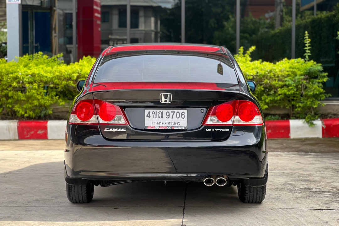 2006 HONDA CIVIC 1.8E FD AT  เครดิตดีออกรถไม่ต้องใช้เงิน   ไม่เคยติดแก็ส 