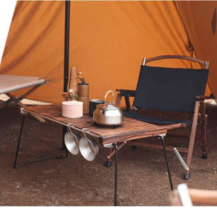 จำหน่ายอุปกรณ์แค้มปิ้งและเดินป่า  TNR IGT Wooden Folding Table