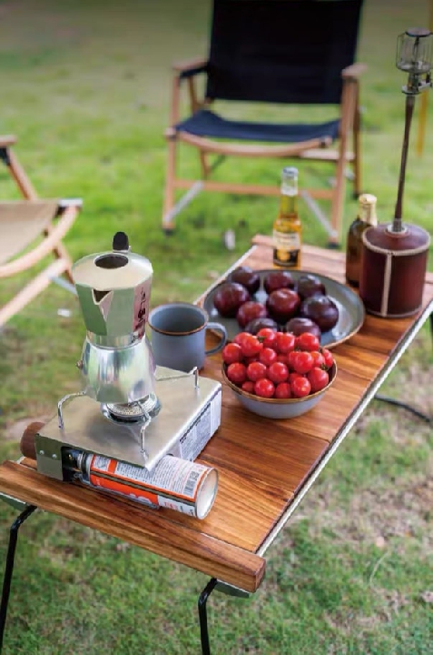จำหน่ายอุปกรณ์แค้มปิ้งและเดินป่า  TNR IGT Wooden Folding Table