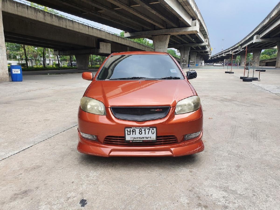 TOYOTA VIOS 1.5 E AT 2003 รถสวยพร้อมใช้ไม่แก๊ส