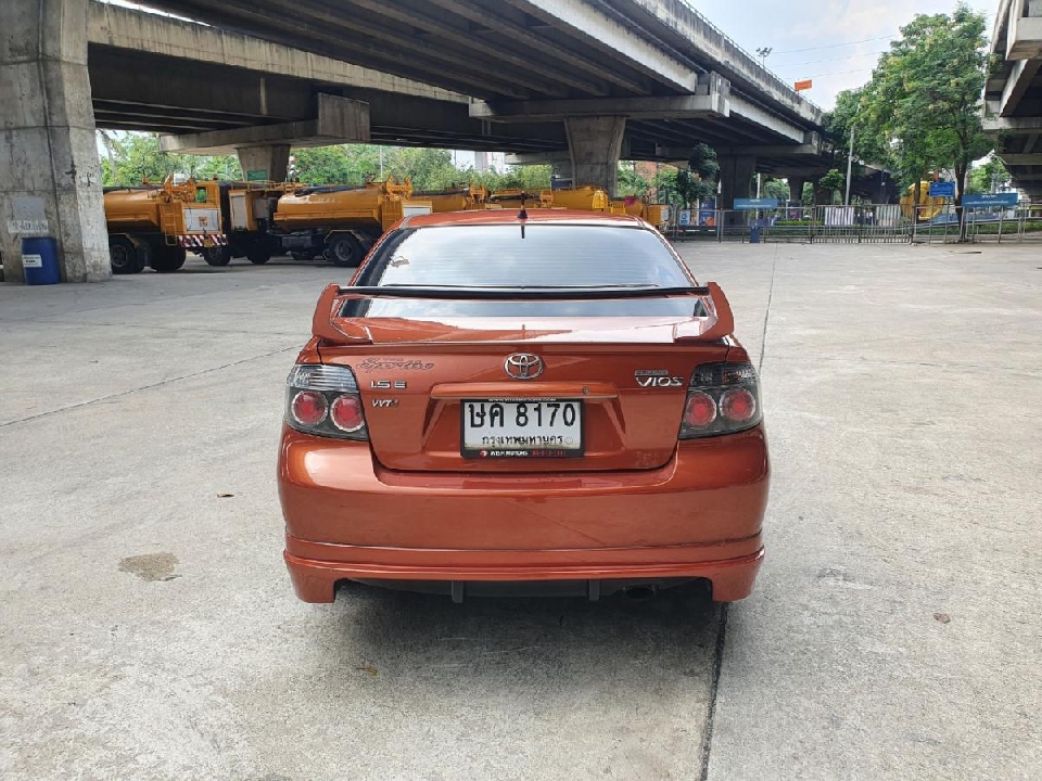 TOYOTA VIOS 1.5 E AT 2003 รถสวยพร้อมใช้ไม่แก๊ส