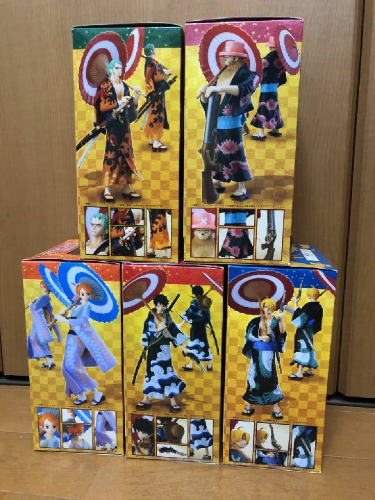 ขาย ฟิกเกอร์   ญี่ปุ่น 100%  Dragon Ball / One Piece ตัวละ