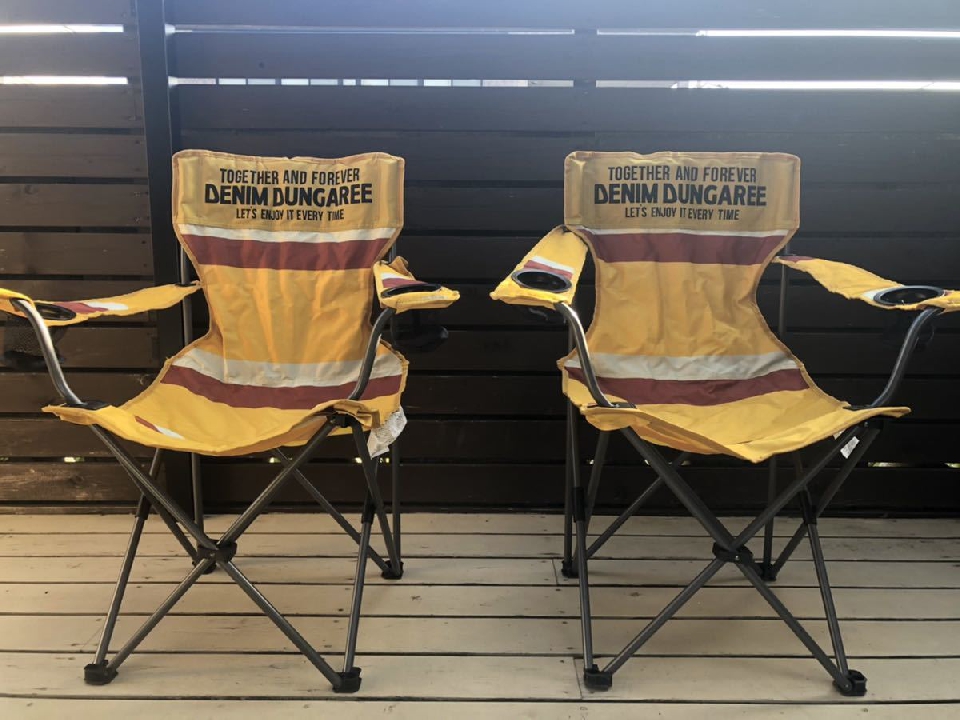 เก้าอี้ แคมป์ Coleman Denimdungaree Collaboration Armchair Coleman Super Rare