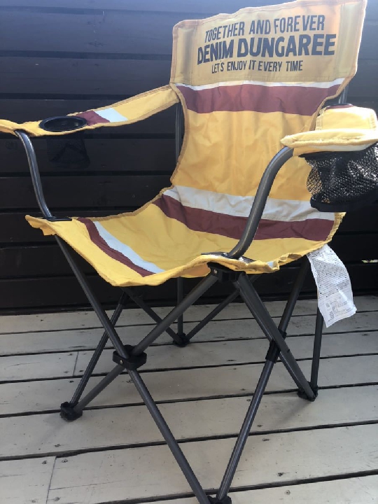 เก้าอี้ แคมป์ Coleman Denimdungaree Collaboration Armchair Coleman Super Rare