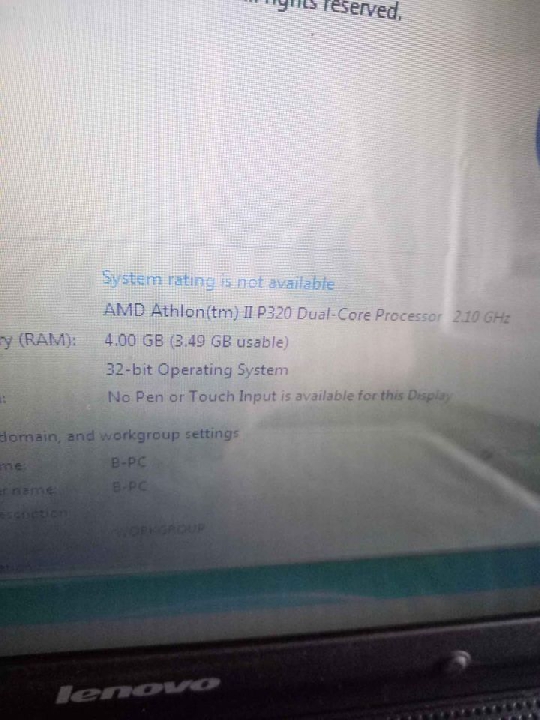 Lenovo. G465