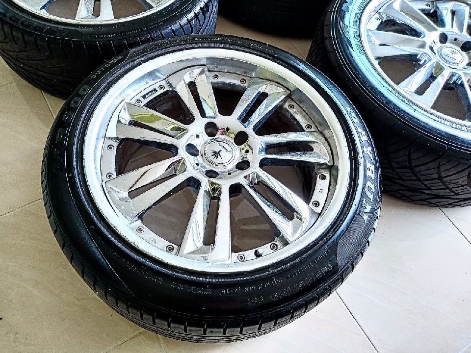 ล้อแม็ก kranze ยาง ventus nitto mayrun