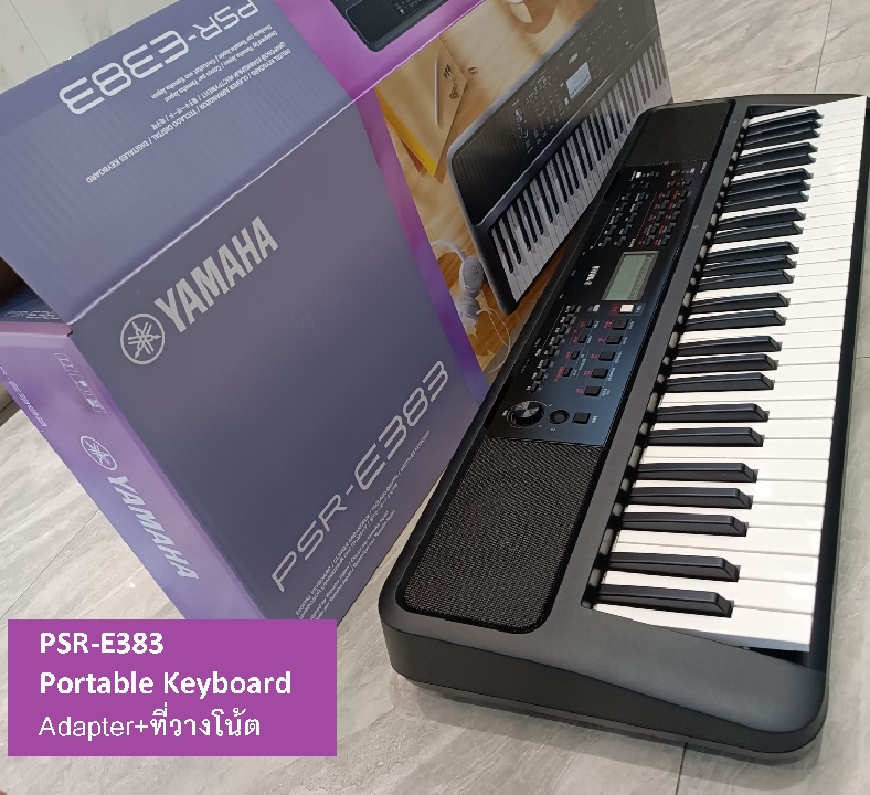 คีย์บอร์ด Yamaha PSR-e383 เครื่องนอก