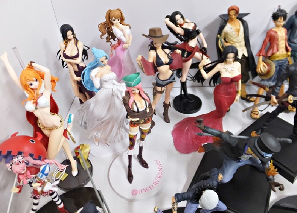 ฟิกเกอร์   ญี่ปุ่น 100% One Piece Figure Mass Summary 46 Body Set / Luffy Zoro Ace Ronami Shanks Bonnie Katakuri Rayleigh เป็นต้น