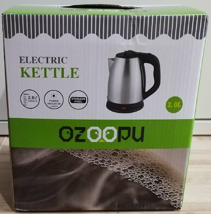 ขายกาต้มน้ำร้อนไฟฟ้ายี่ห้อ Ozoopu ขนาด 2 ลิตร สินค้าใหม่