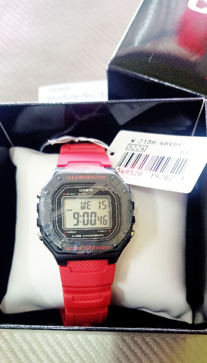 CASIO นาฬิกาข้อมือ CASIO รุ่น W-218H-4BVDF