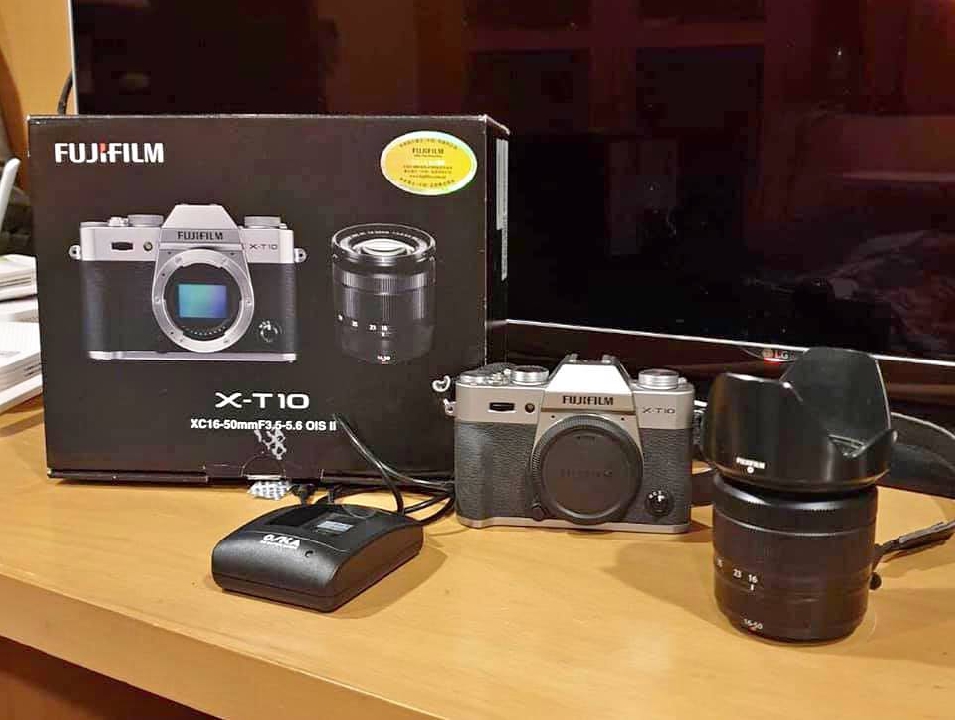 Fuji X-T10 พร้อมเลนส์ kit 16-50