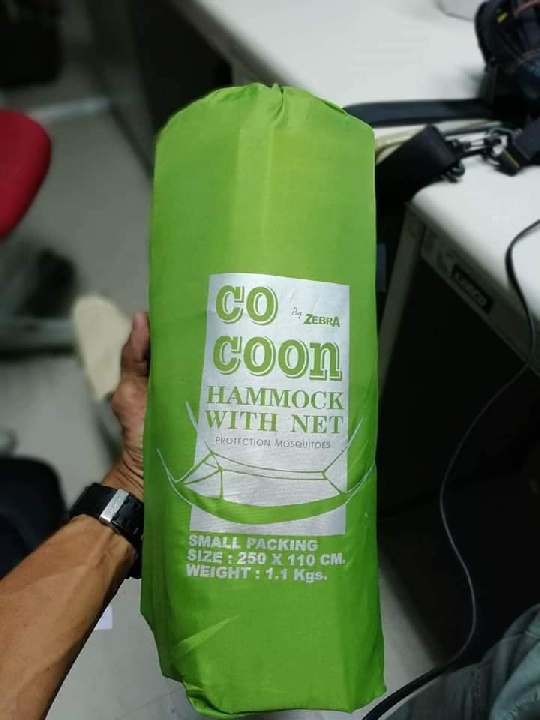 เปลมุ้ง​ พร้อมอุปกรณ์​ครบชุด