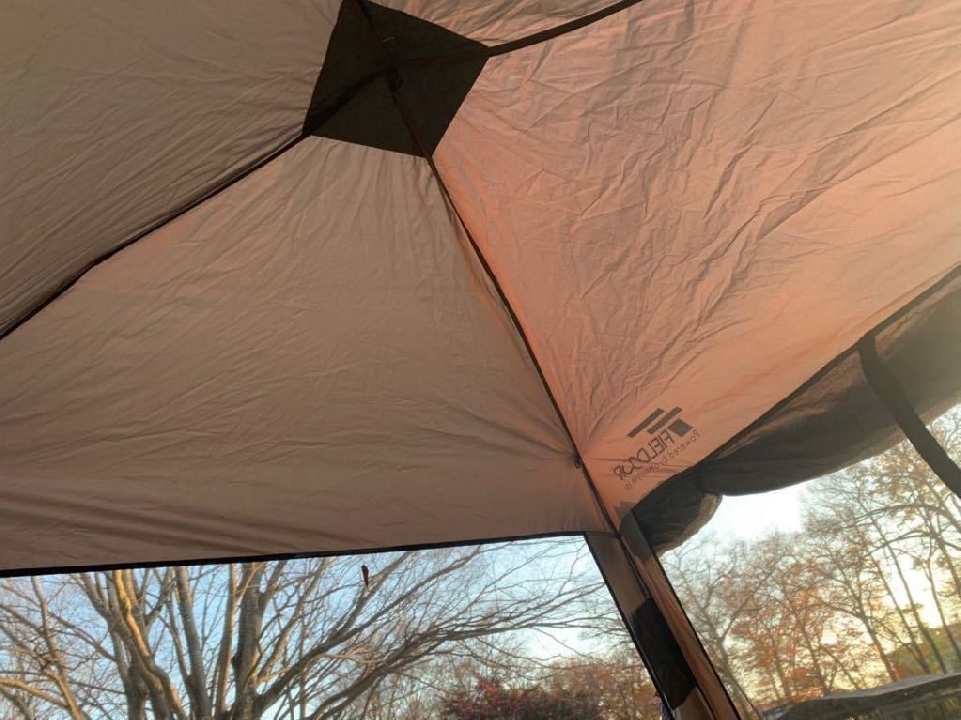 เต็นท์กระโจม Field A One Touch Screen Tent Tarp Screen Tarp พร้อมกันสาด 2 แผ่น