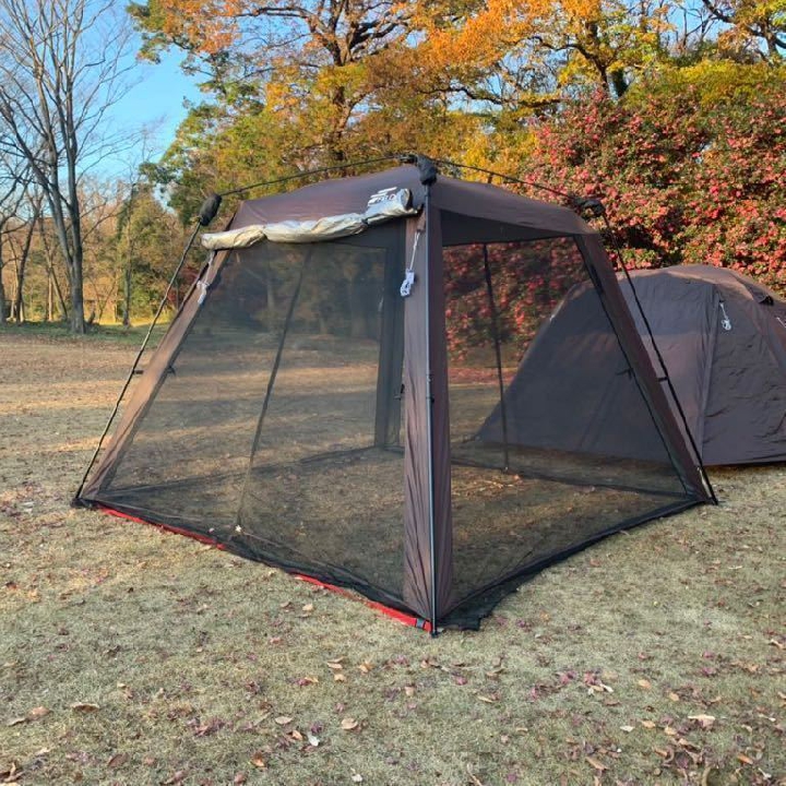 เต็นท์กระโจม Field A One Touch Screen Tent Tarp Screen Tarp พร้อมกันสาด 2 แผ่น