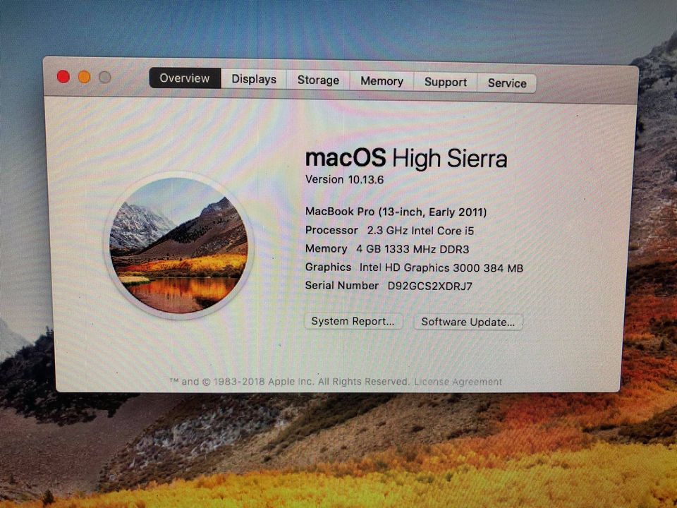 Macbook Pro รุ่น A1278