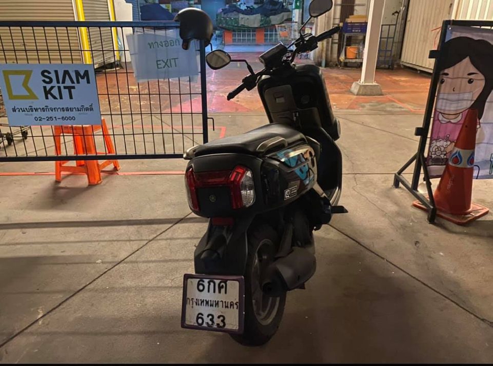 รถ Yamaha qbix ปี17