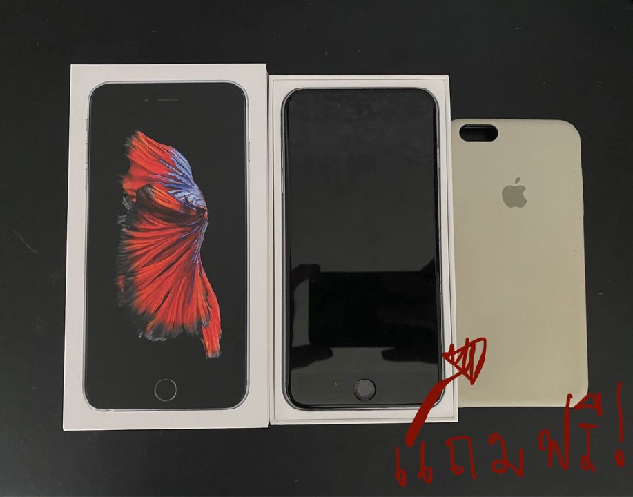 ขายiPhone6S Plus (สีดำ) 64 GB เครื่องอดีตศูนย์ทรู