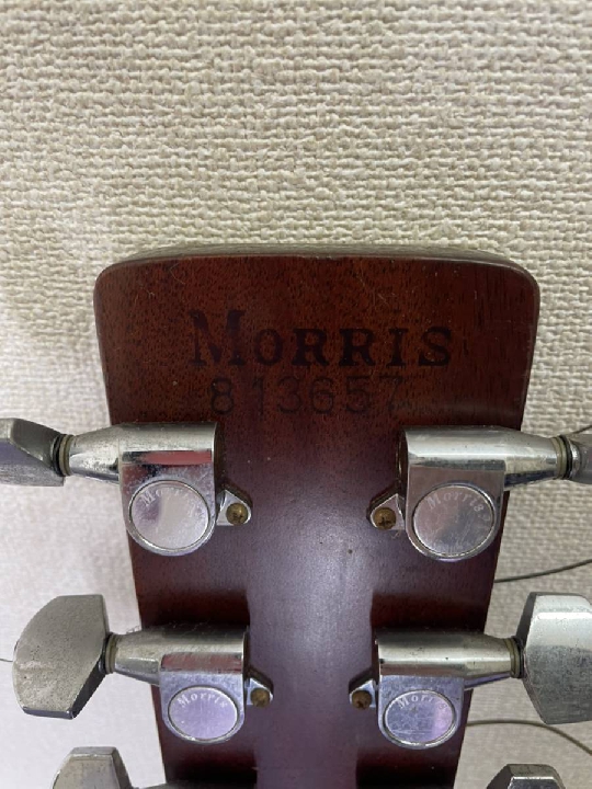 กีต้าร์โปร่ง MORRIS W-80 Used Goods Management SY283