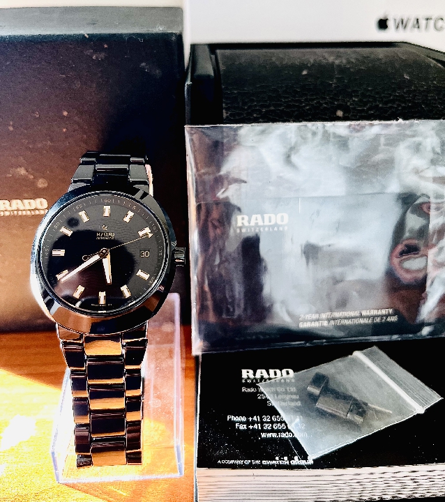 Rado D star (black dial) 41 mm