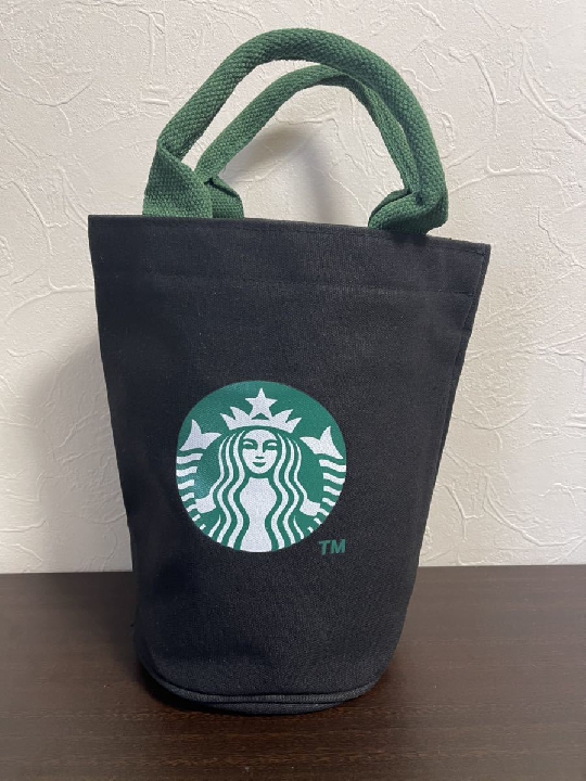 กระเป๋าถือ Starbucks Japan สีเข้ม