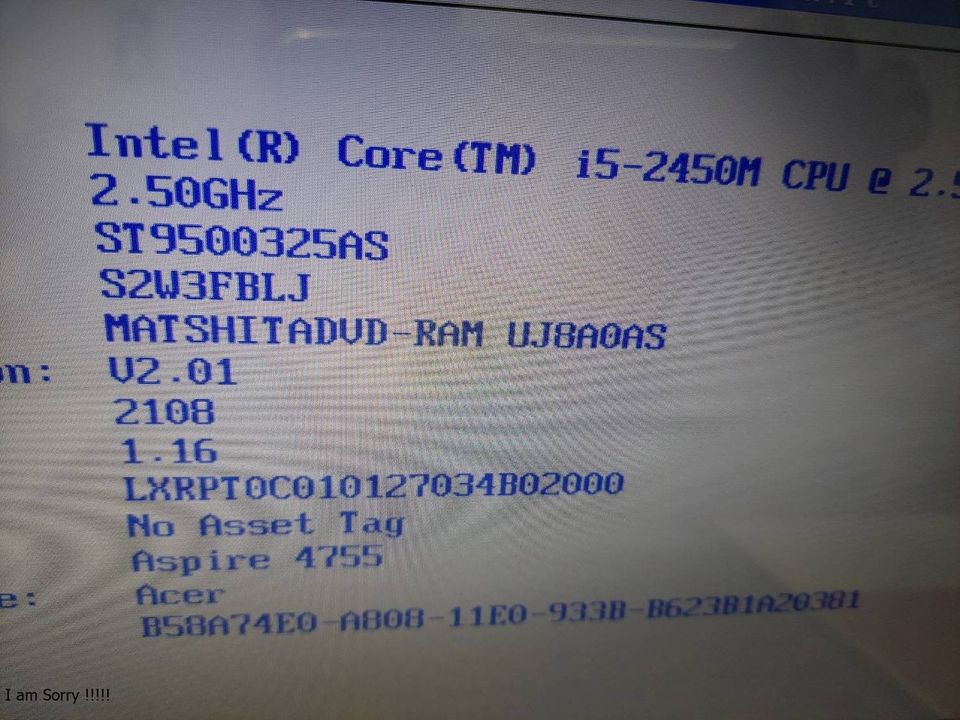 โน็คบุ๊ค ACER 4755 จอLED 14 นิ้ว