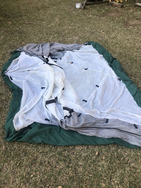 เต็นท์ ญี่ปุ่น Yoreika Junk Tent Hydrolyze Parts Removal　