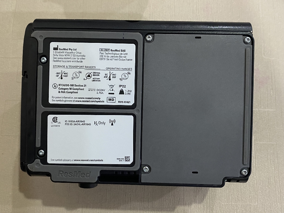 ResMed AirSense 10 AutoSet APAC : เครื่องอัดอากาศแรงดันบวกแบบปรับแรงดันอัตโนมัติ