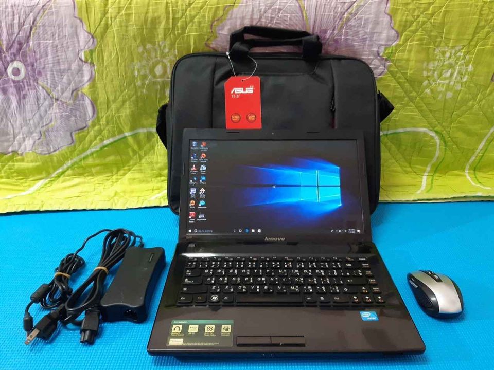 ขายโน๊ตบุ๊ค Lenovo G480 Intel inside 1.8GHz Ram4GB 500GB แบต1ชม. พร้อมใช้งาน รับประกัน1ด. Windows10