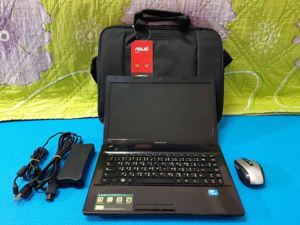 ขายโน๊ตบุ๊ค Lenovo G480 Intel inside 1.8GHz Ram4GB 500GB แบต1ชม. พร้อมใช้งาน รับประกัน1ด. Windows10