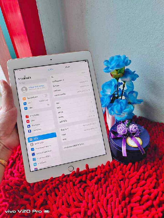 iPad Gen6 32g สีทอง แท้เดิม หลุดจำนำ จอ9.7นิ้ว 