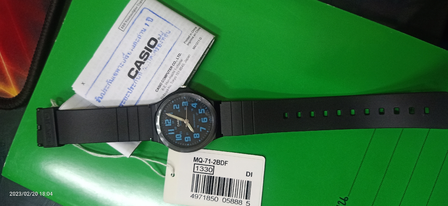 CASIO STANDARD MQ-71-2B แท้