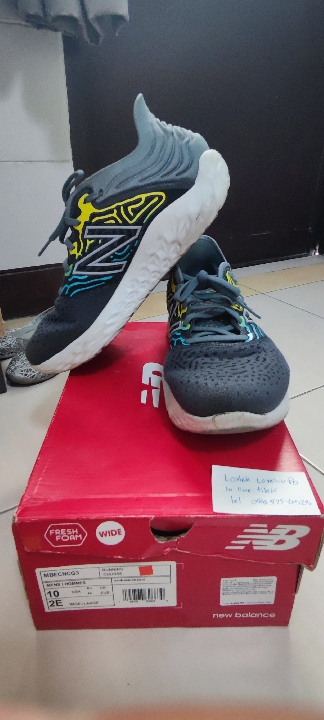 ขาย รองเท้าวิ่ง new balance beacon รุ่นรองtop สีเทา ราคาป้าย 4490฿ Size 10 us 44 eur 9ครึ่ง uk 28cm