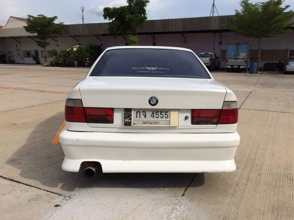 BMW E34 พร้อม ทะเบียนสวย 4555 ซีรี่5 E34 525IA 1JZ GTE ออโต้ (โบคู่) Y1993