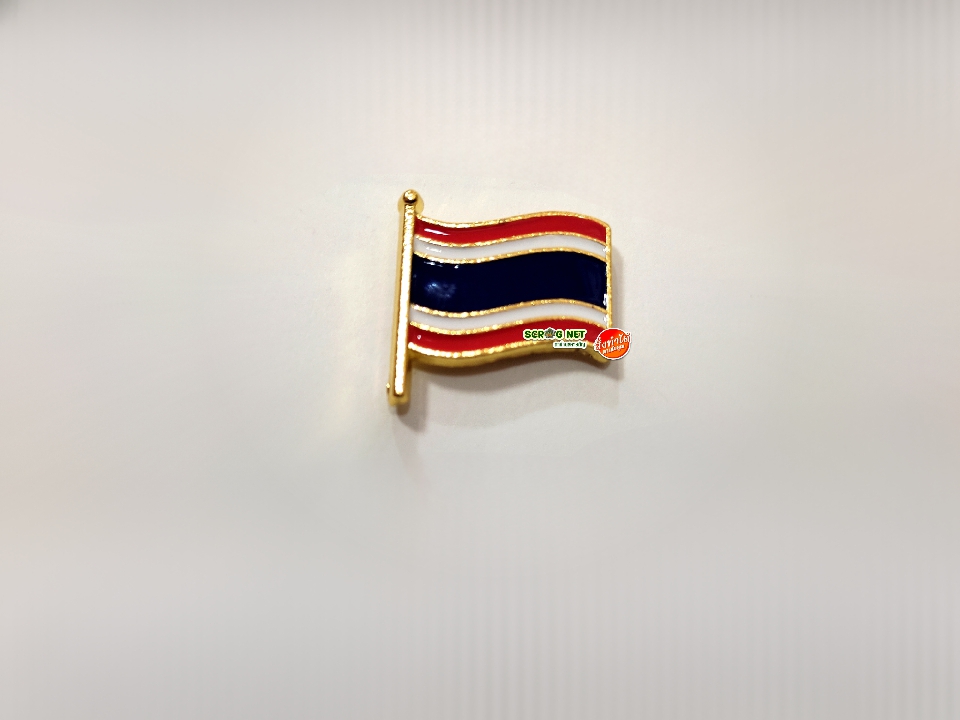 เข็มกลัด ‼️ สินค้าพร้อมจัดส่ง ‼️ เข็มกลัดธงชาติไทย Thailand Flag Pin