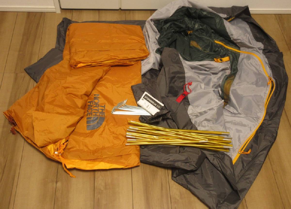 เต็นท์   North Face  สั ส้ม