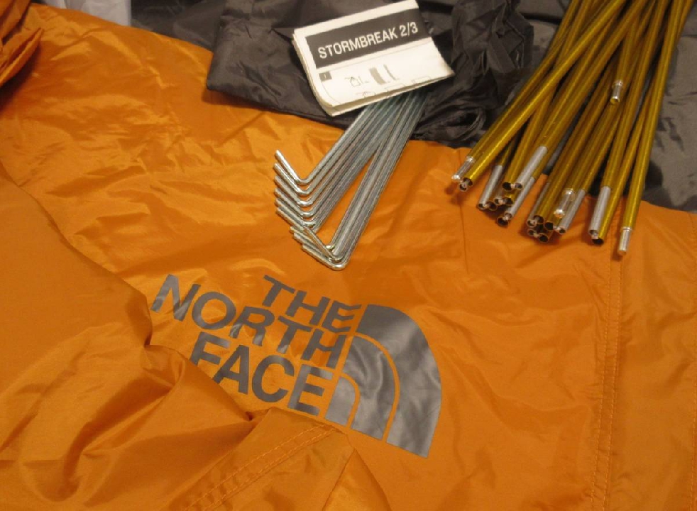 เต็นท์   North Face  สั ส้ม